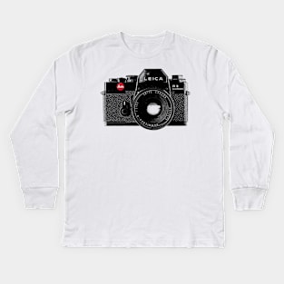 R3 camera Kids Long Sleeve T-Shirt